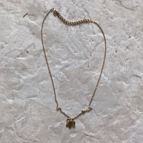 Simply Southern Jewelry - Gold turtle necklace